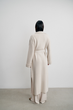 Кардиган-пальто SAHAR, жемчужный