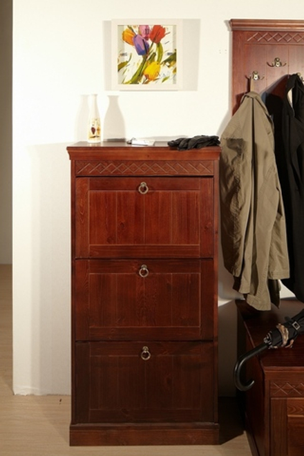 арт. 8099 Тумба для обуви Дания №2 Ш675хГ240хВ1295