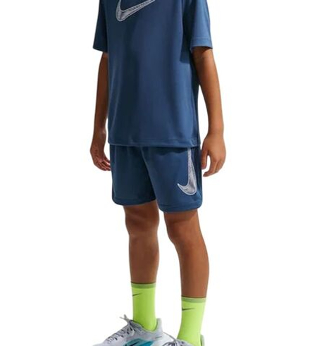 Детские теннисные шорты Nike Boys Dri-FIT Multi - mystic navy/white