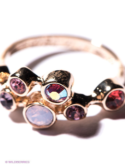 "Меренга" кольцо в золотом покрытии из коллекции "Десерт" от Jenavi