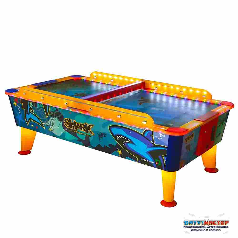 Большой аэрохоккей «Шторм» для игровой зоны, 199×107×82 см