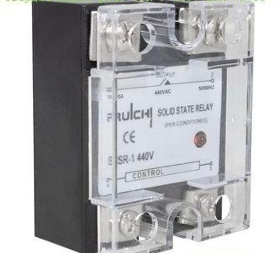 Твердотельное реле SSR-1 440v 25A(R)A4 (90-280v)