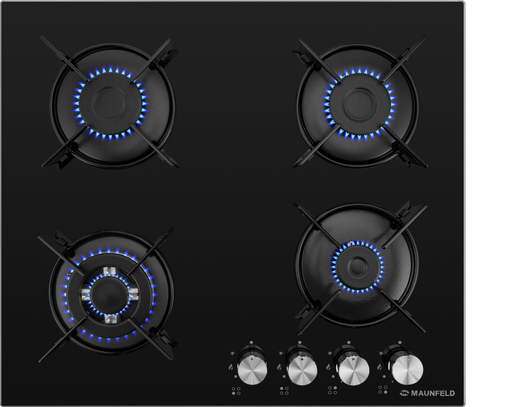 Газовая варочная панель MAUNFELD EGHG.64.13STS-EB фото 