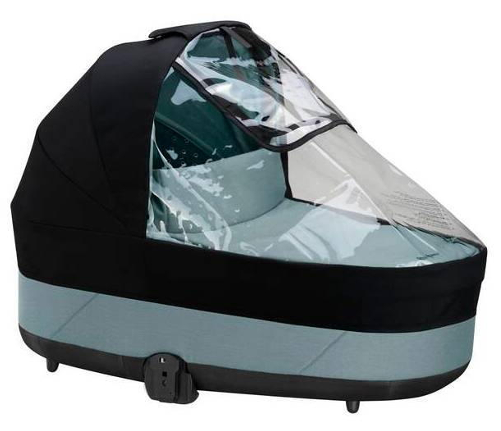 Коляска Cybex Balios S Lux TPE 2025 Aton B2 i-Size Volcano Black 3 в 1 Stormy Blue