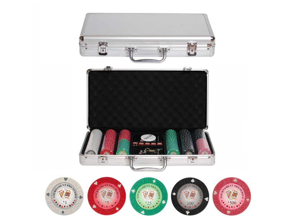 Набор для покера Tournament на 300 фишек