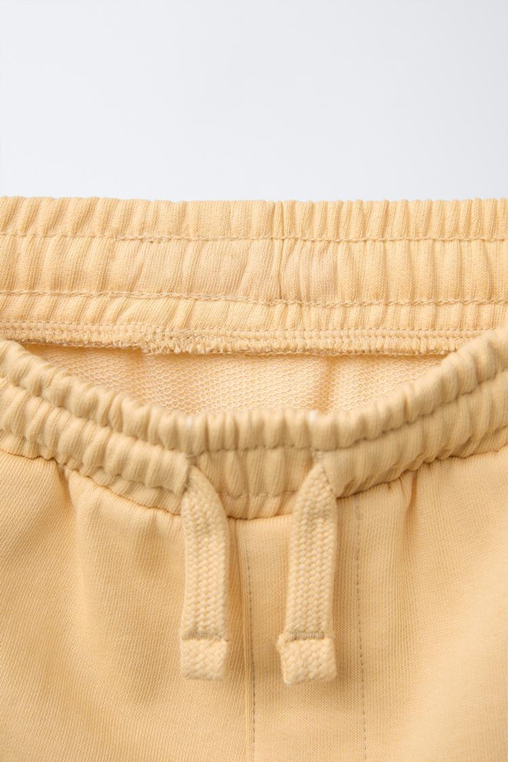 ZARA ШОРТЫ-ДЖОГГЕРЫ ИЗ МЯГКОЙ ТКАНИ, ОРАНЖЕВЫЙ