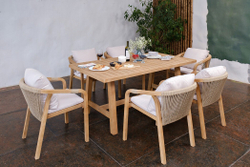 Обеденная группа из акации РИМИНИ M со столом 170 см