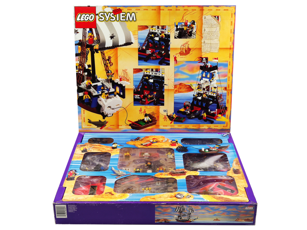 Конструктор Пираты  LEGO 6289 Краснобородый бегун