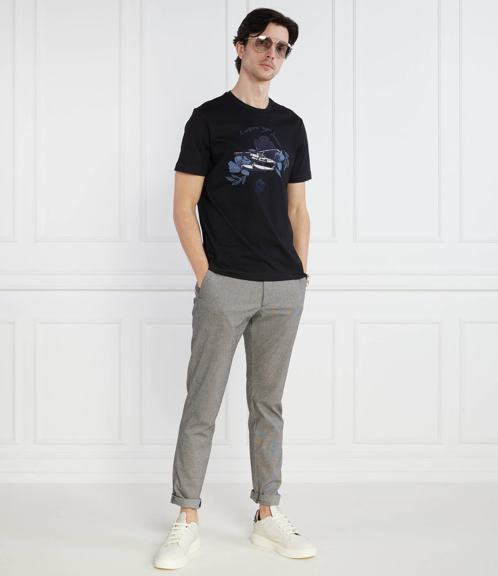 Футболка Emporio Armani - черный(6R1T8Q 1J7FZ)