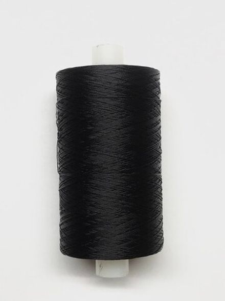 Нитки швейные капрон 50к 1000м черные (115)