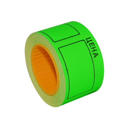 Ценник 40х50 самокл 5х200 шт зел/100