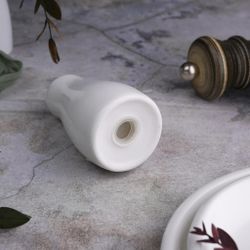 Солонка d 5 см h8,5 см белая фарфор NEW P.L. Proff Cuisine [1]