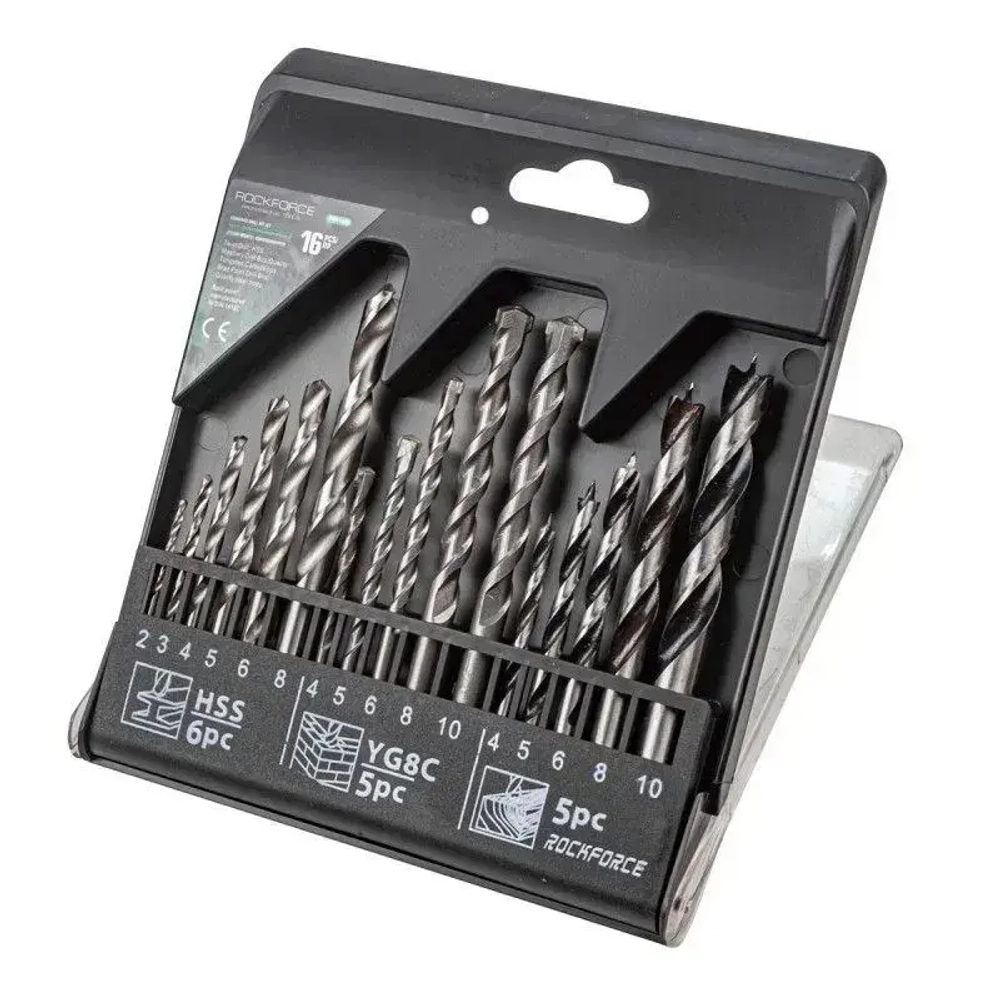 Набор сверл комбинированный 16 предметов