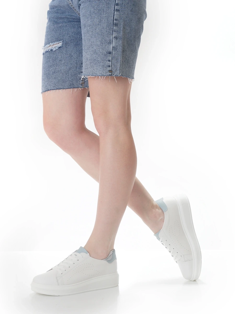 Кроссовки женские натуральная кожа