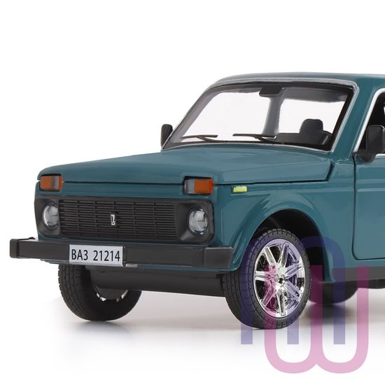 МОДЕЛЬ МАШИНЫ 1/22 ВАЗ 21214 СИНИЙ