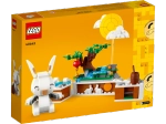 Конструктор LEGO 40643 Пасхальный нефритовый кролик