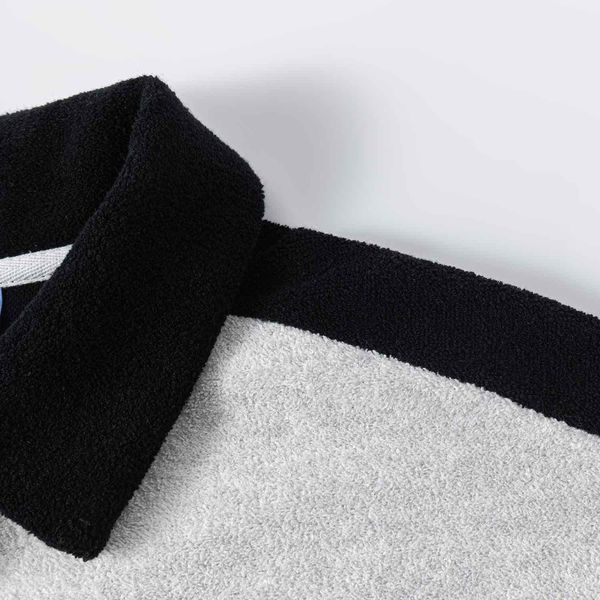 Поло color block HTF черный/серый - фото 4