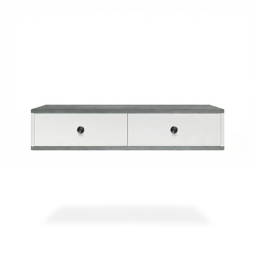 Подвесной туалетный столик консоль Royal 5310 эко (Металл Бруклин-р.черная)