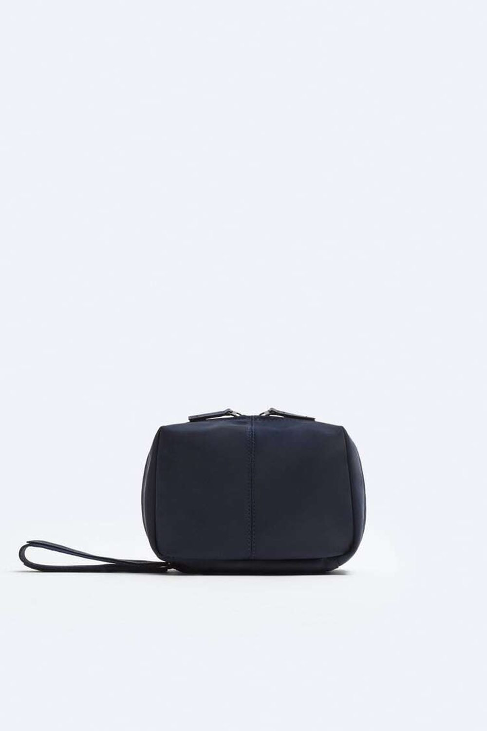 ZARA НЕСЕССЕР ИЗ НЕЙЛОНА, СИНИЙ