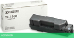 Картридж Kyocera TK-1160 черный (1T02RY0NL0)