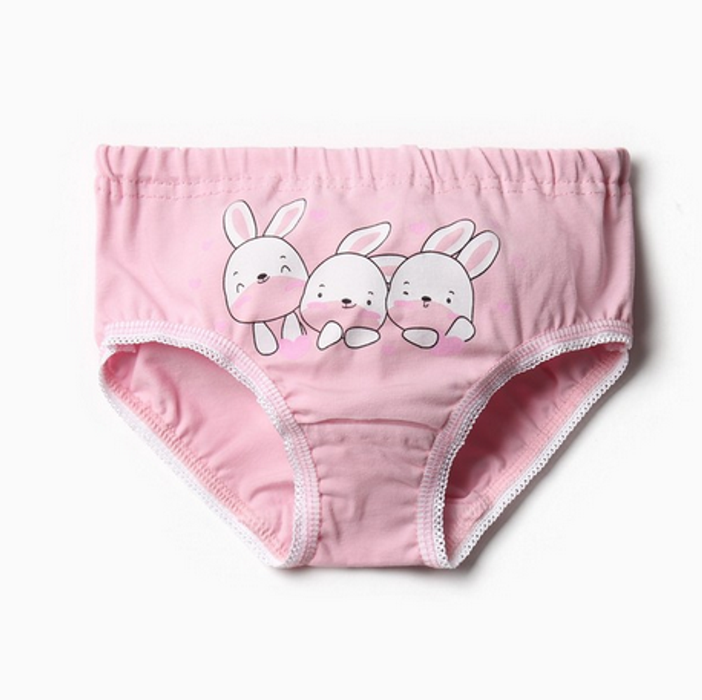 Трусы для девочек А.12-09-3. розовый, р. 110-116 9883917, 1 шт.