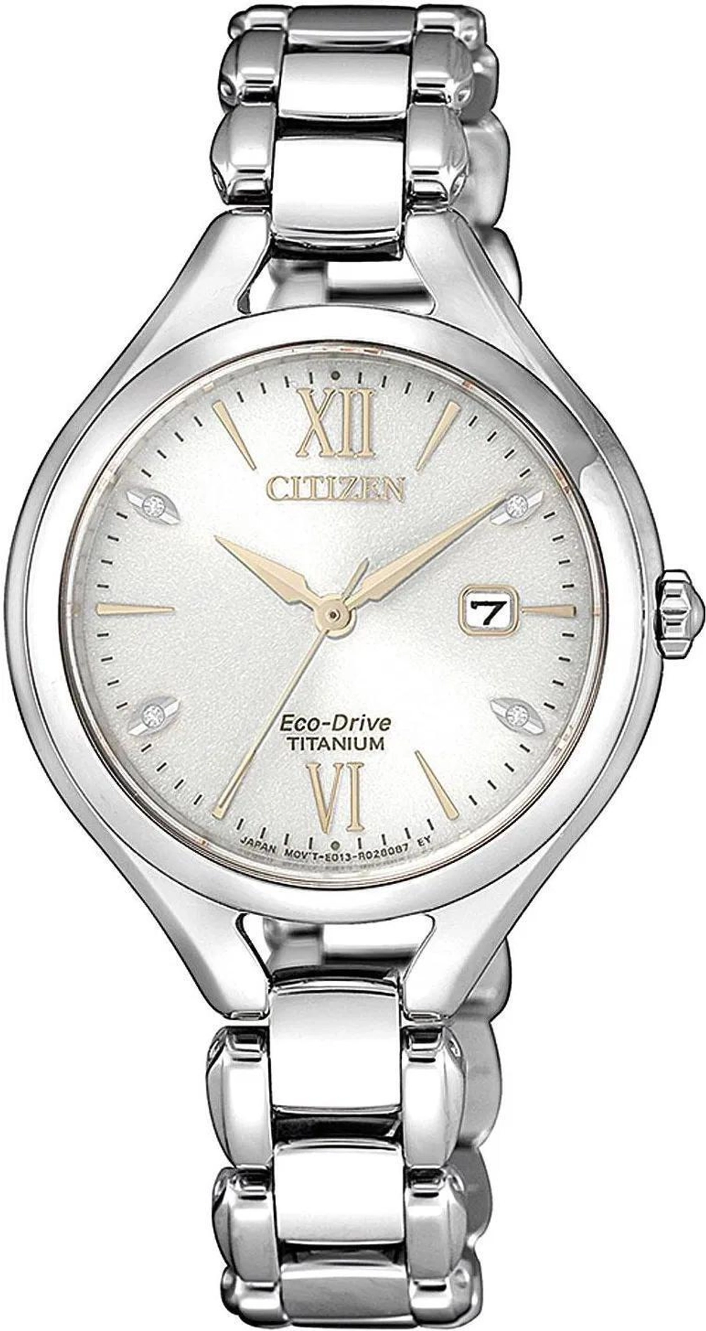 Женские японские наручные часы Citizen EW2560-86A