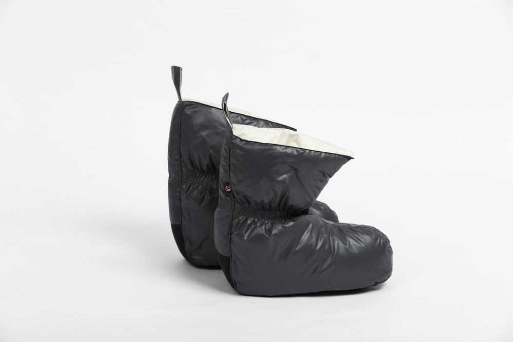 Сапожки-носочки пуховые German Grass Comfort Socks Travel Grass Graphite серые