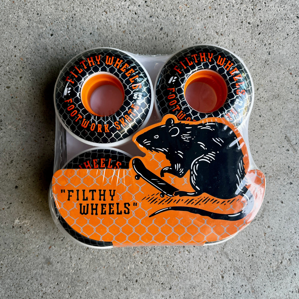 Колеса Footwork FILTHY BLACK 53 мм 85A Форма Classic