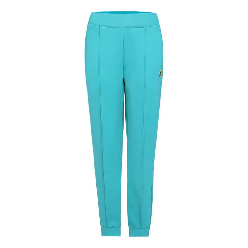 Женские теннисные брюки Nike Court Dri-Fit Heritage Knit Training Pants Women - Light Blue