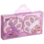 Спонжи для макияжа 2шт фигурные «FRIDA», лапки, цвет розовый, 14,2*7,6см