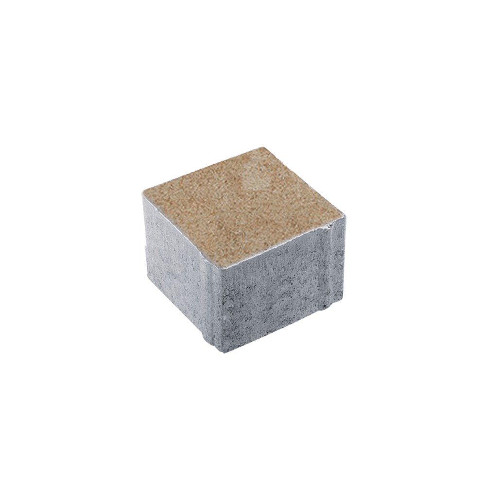 Тротуарная плитка КВАДРАТ 100х100 мм - Искусственный камень Степняк