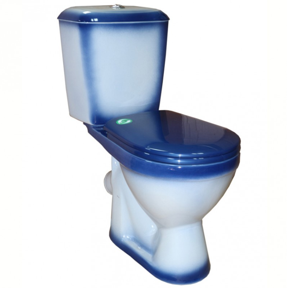 Унитаз-компакт Лира Rosa синий