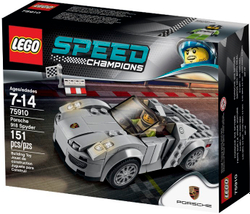 LEGO Speed Champions: Porsche 918 Spyder 75910 — Porsche 918 Spyder — Лего Спид чампионс Чемпионы скорости