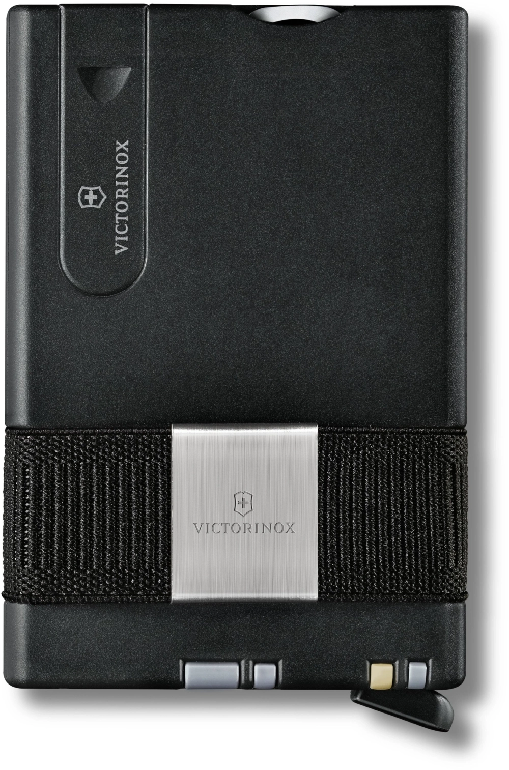 Швейцарская карта Victorinox Smart Card Wallet Sharp, серый, коробка подарочная