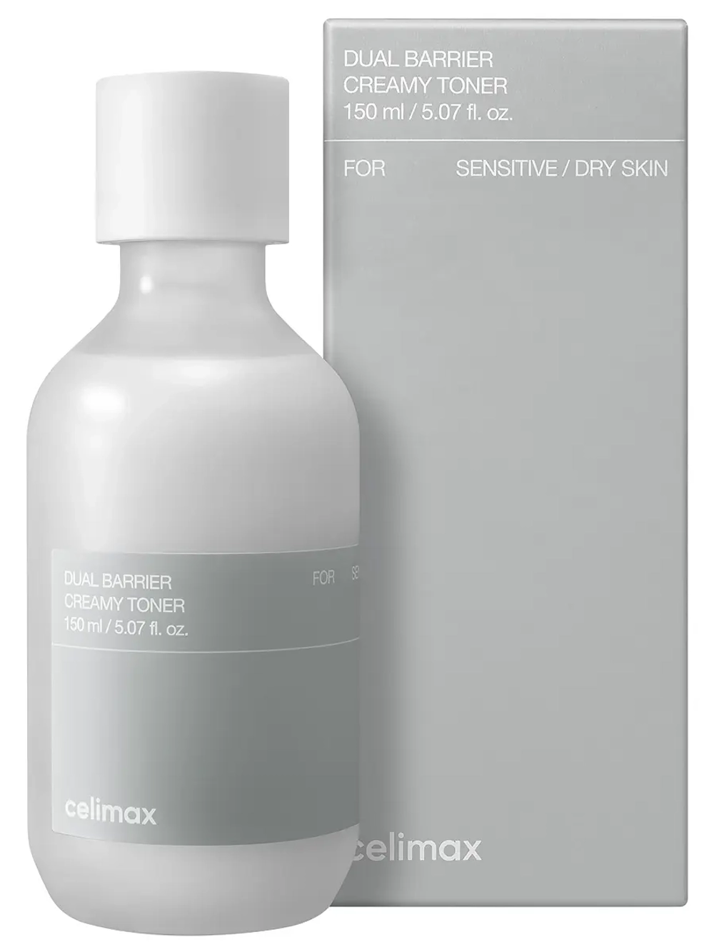 Celimax Барьерный кремовый тонер с комплексом церамидов Dual Barrier Creamy Toner 150 мл
