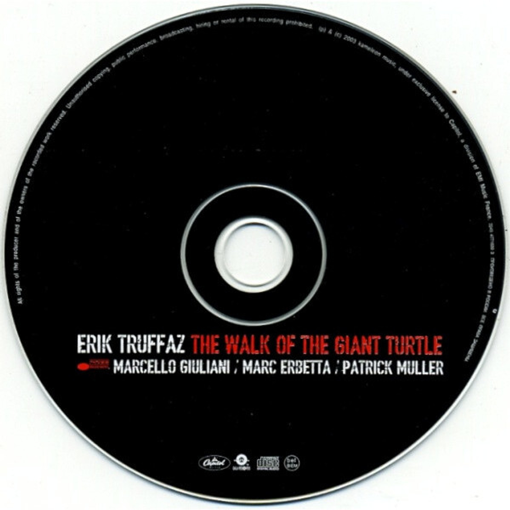 Erik Truffaz With Marcello Giuliani, Marc Erbetta, Patrick Muller / The Walk Of The Giant Turtle (RU)(CD)