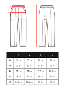 Брюки медицинские женские Котонэ, белый
