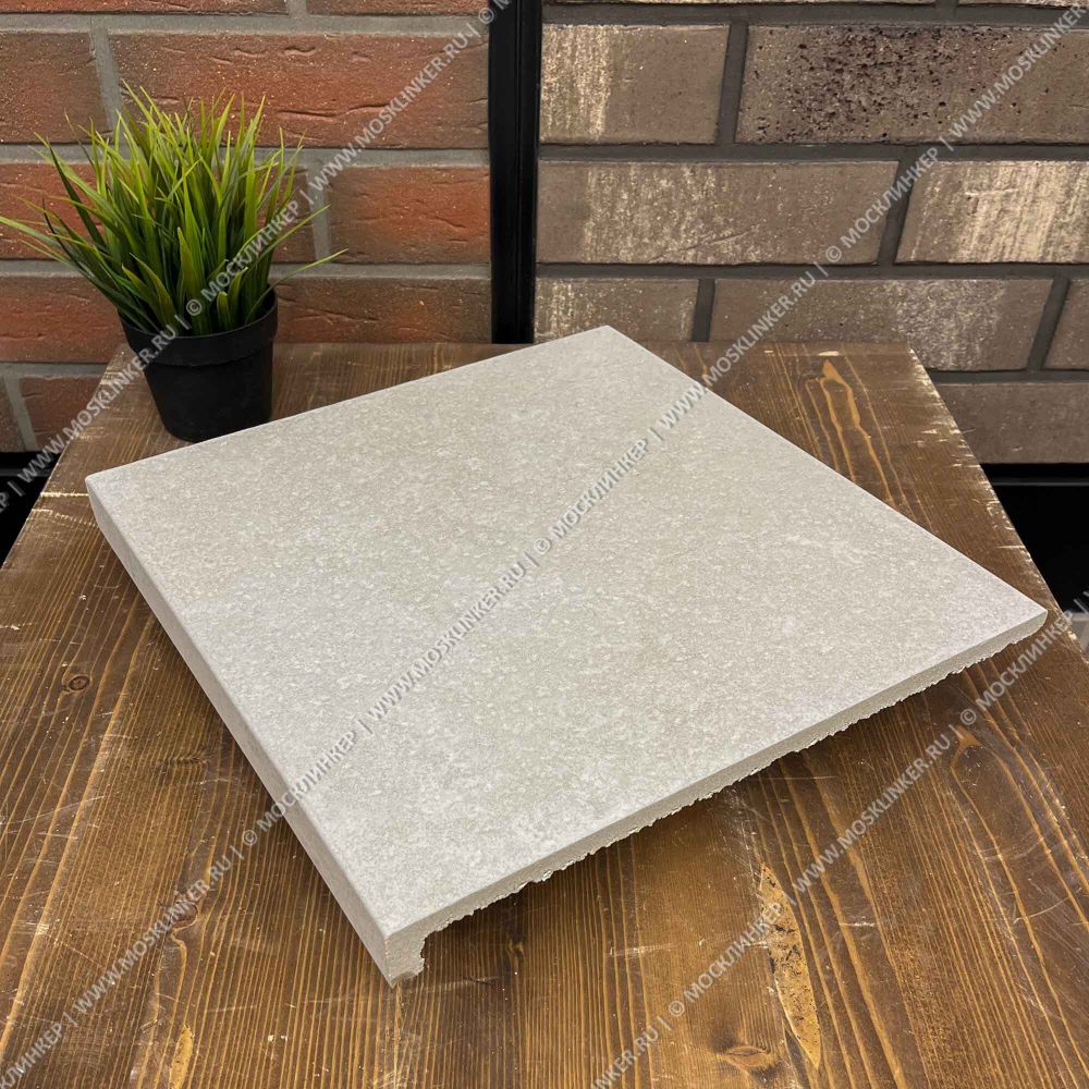 Exagres - Provenza Bianco - ступень прямоугольная, C3/R12 Anti-slip, 330x330x30 мм