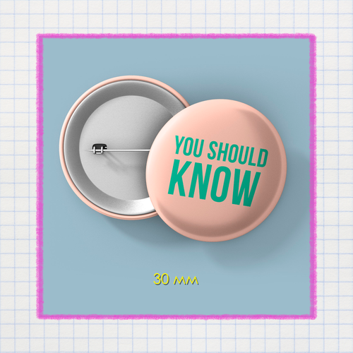 Значок You Should Know