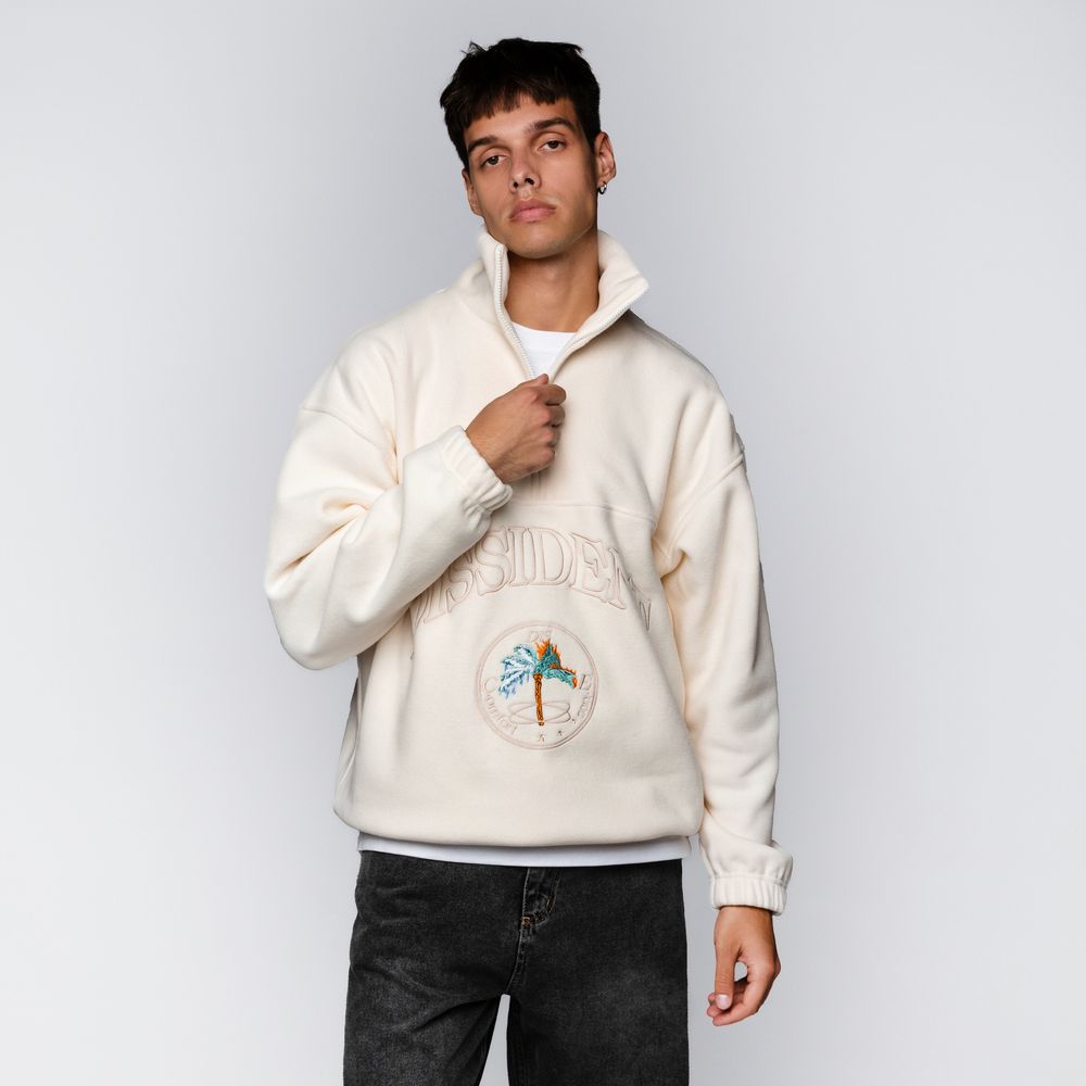 Толстовка Dissident флисовая DZ AW25 молочная