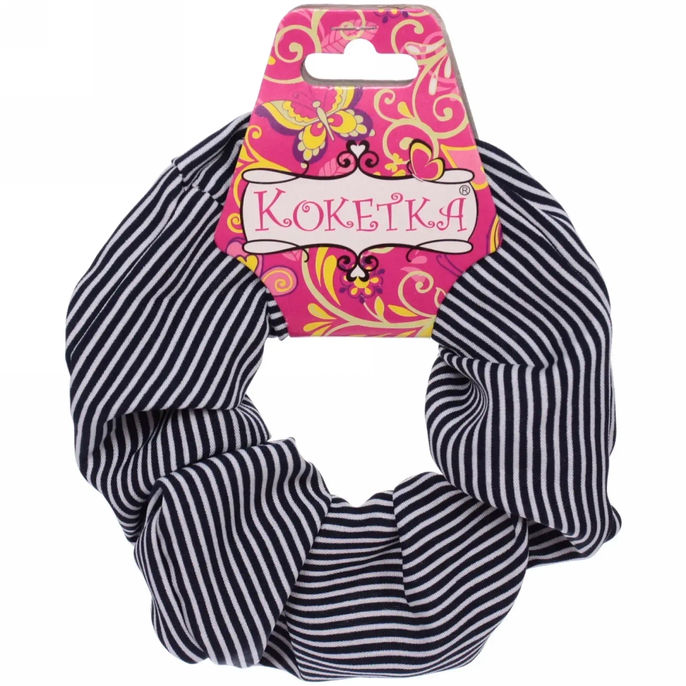 Резинка для волос «Collection School», принт полоска, микс 6 цветов, d-10см