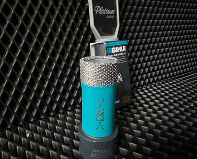 Коронка алмазная для плитки и камня BIHUI, 25мм (вакуумная пайка точной формы), арт.DBDB25