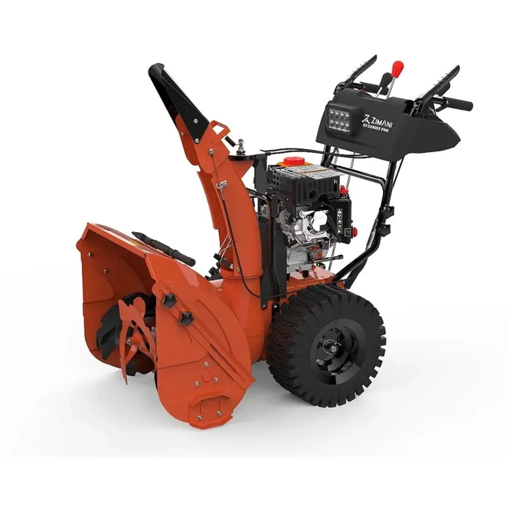 ZimAni ST324DLE PRO снегоуборщик бензиновый 9 л.с. ковш 610 см, выброс 18 м, вариатор