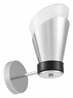 Бра LUMINA DECO Fabro LDW 7013-1 CHR+PR