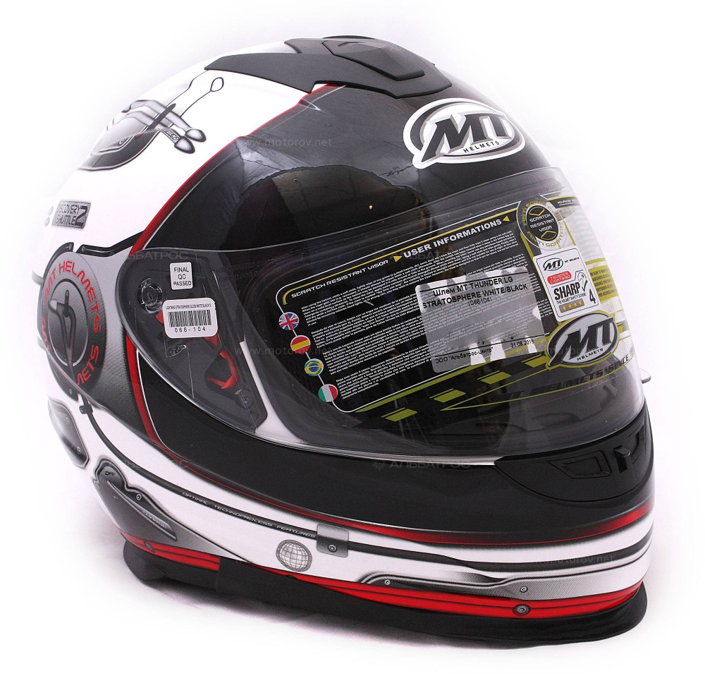 Шлем интеграл MT THUNDER LG STRATOSPHERE