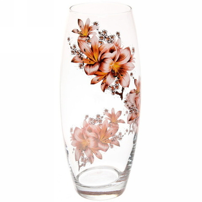 Ваза стеклянная 26см «Весна» R43966/01