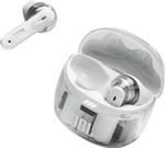 Наушники JBL Tune Flex 2 Ghost Edition, Bluetooth, вкладыши, прозрачный/белый [jbltflex2gwht]