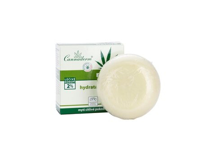 Cannaderm Natura Moisturizing soap pH 5.5 - увлажняющее мыло с конопляным маслом /   100  g  / GTIN 8594059735812