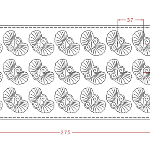 176 | Форма для шоколадных конфет &quot;Карнавал&quot; (275*135мм)