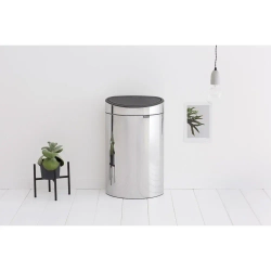 Brabantia Контейнер Touch Bin 10+23 л для раздельного сбора мусора полированный
